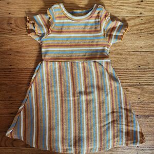 EUC Nanette Lepore Ribbed Stripe Dress- 18M